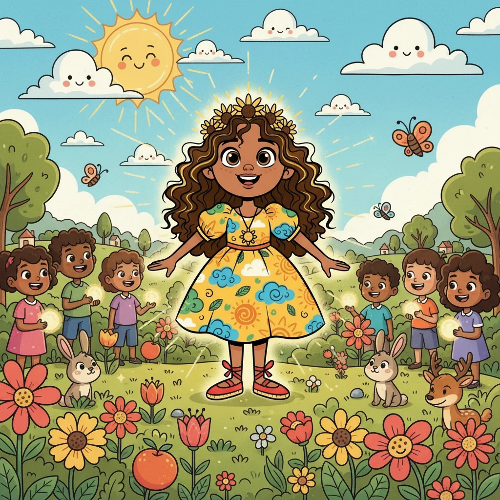 Solara, ahora una guardiana de la luz, continuó respirando profundamente, compartiendo su conocimiento y enseñando a otros a conectarse con la energía del sol. El planeta floreció, lleno de vida y esperanza.