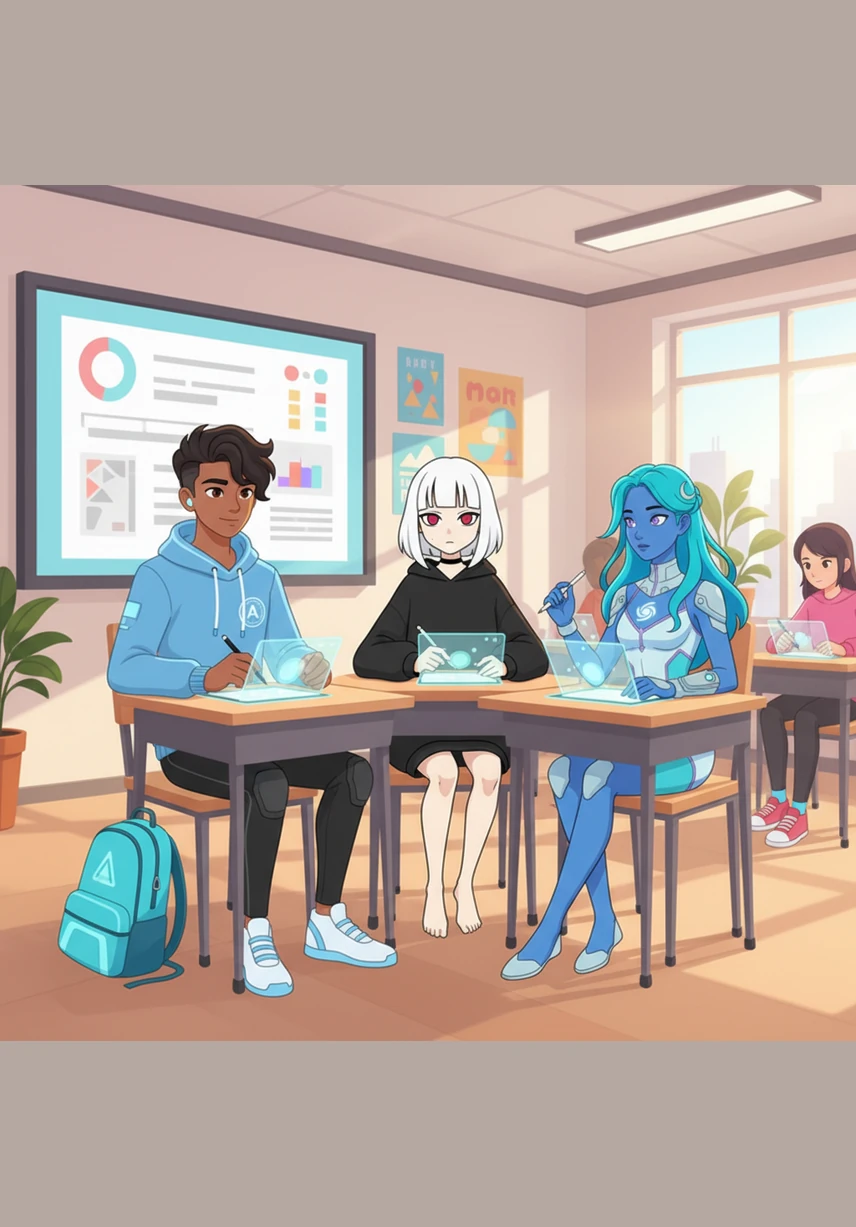 Meera and her classmate sit in a sunlit Grade 10 classroom, surrounded by books and chatter, yet they remain complete strangers who have never spoken a word to each other during the entire year.