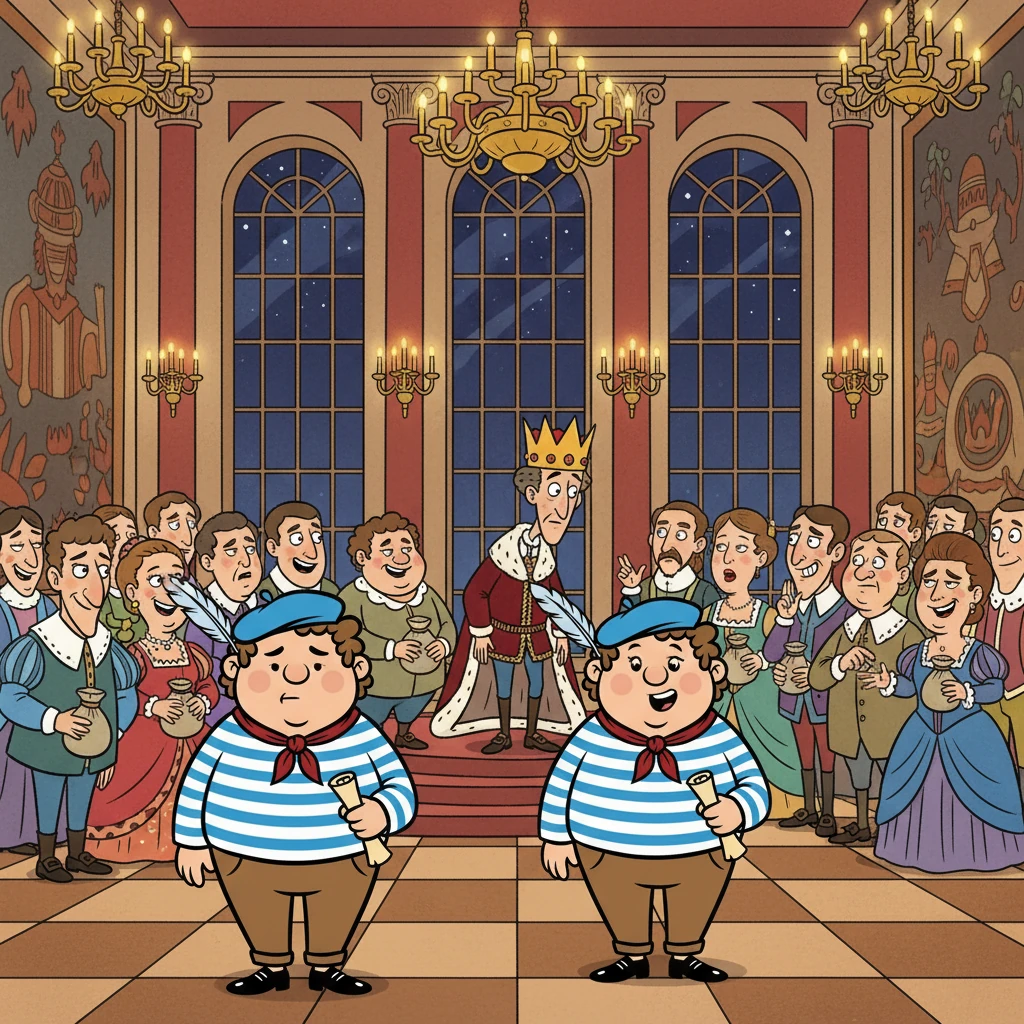 Dans la salle de bal somptueuse, Lorenzo observe le duc, un homme faible et influençable, entouré de courtisans avides. Il distingue ses rivaux, chacun avec ses propres ambitions et ses complots dissimulés. Lorenzo sait que pour survivre, il doit manipuler et contrôler.