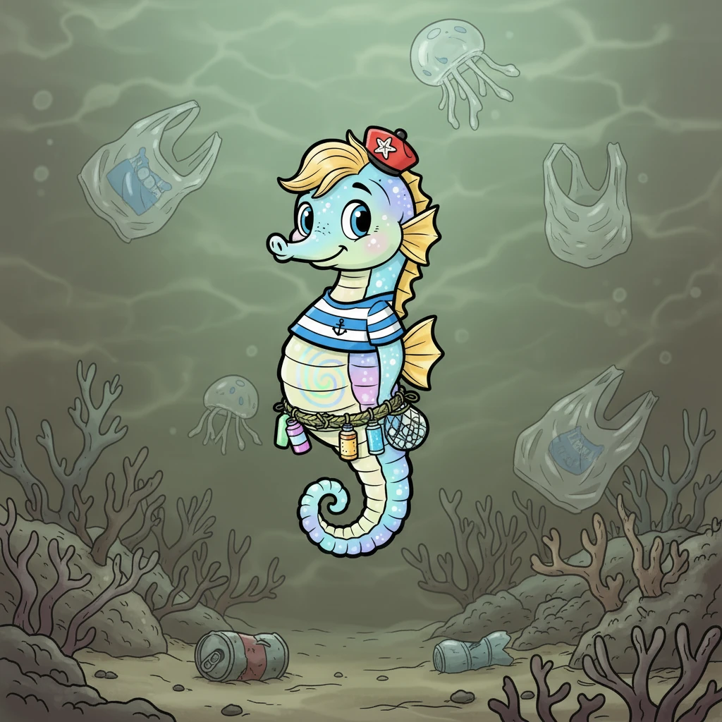 Pearl and the Plastic Sea