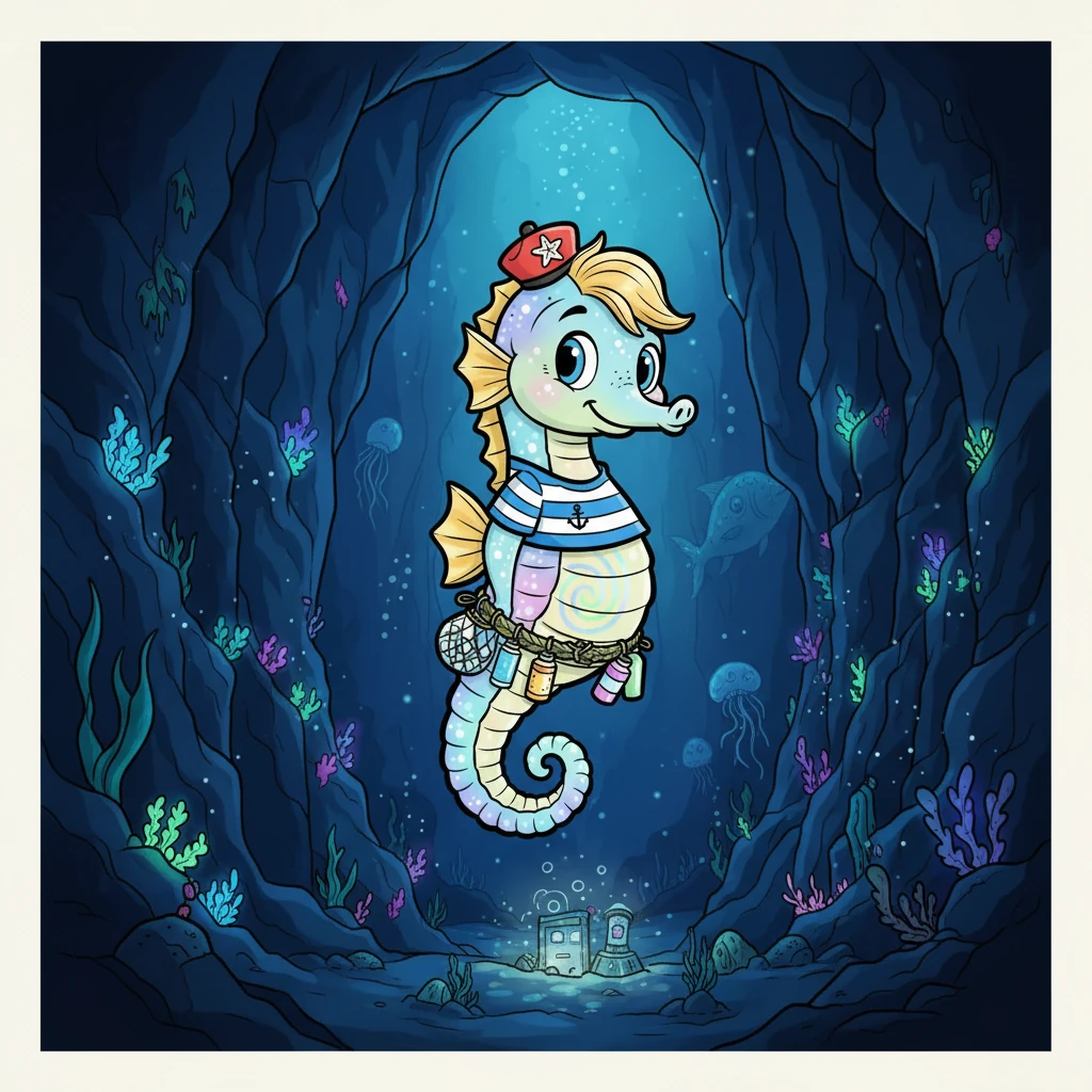 Pearl heard a rumor about Dr. Clawson, a brilliant lobster scientist, living in the Deep Blue Trench. They said he was inventing machines to clean the ocean. Determined, Pearl knew she had to find him to save her home and her friends.