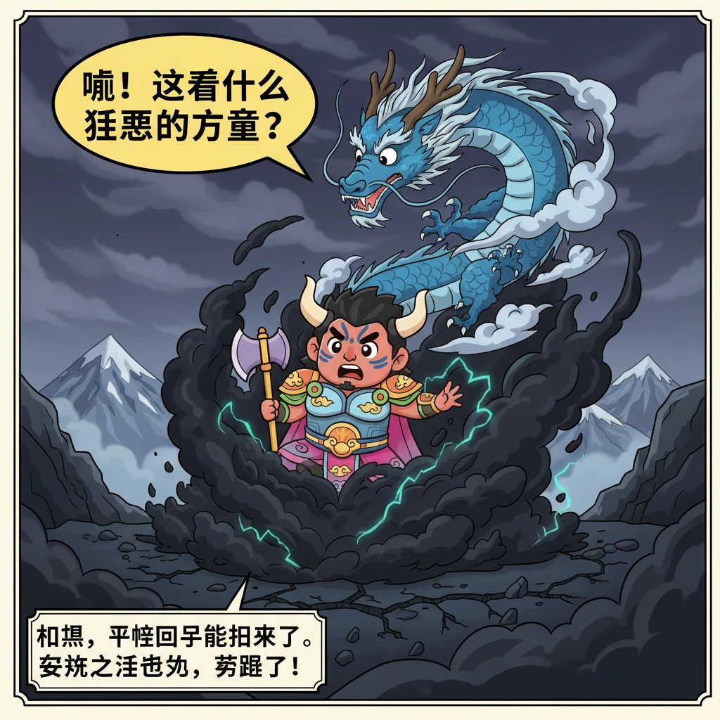 然而，平静的日子被打破了。一股不祥的黑雾从地底深处悄然升起，带着冰冷的寒意和邪恶的气息，那是妖族之王蚩尤即将苏醒的征兆，整个世界都感受到了颤抖。