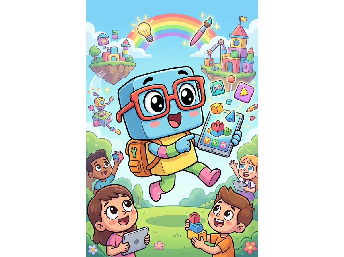Blox realizes that with Roblox Studio, anything is possible. He continues to create new games, inspiring others to unleash their own imaginations.