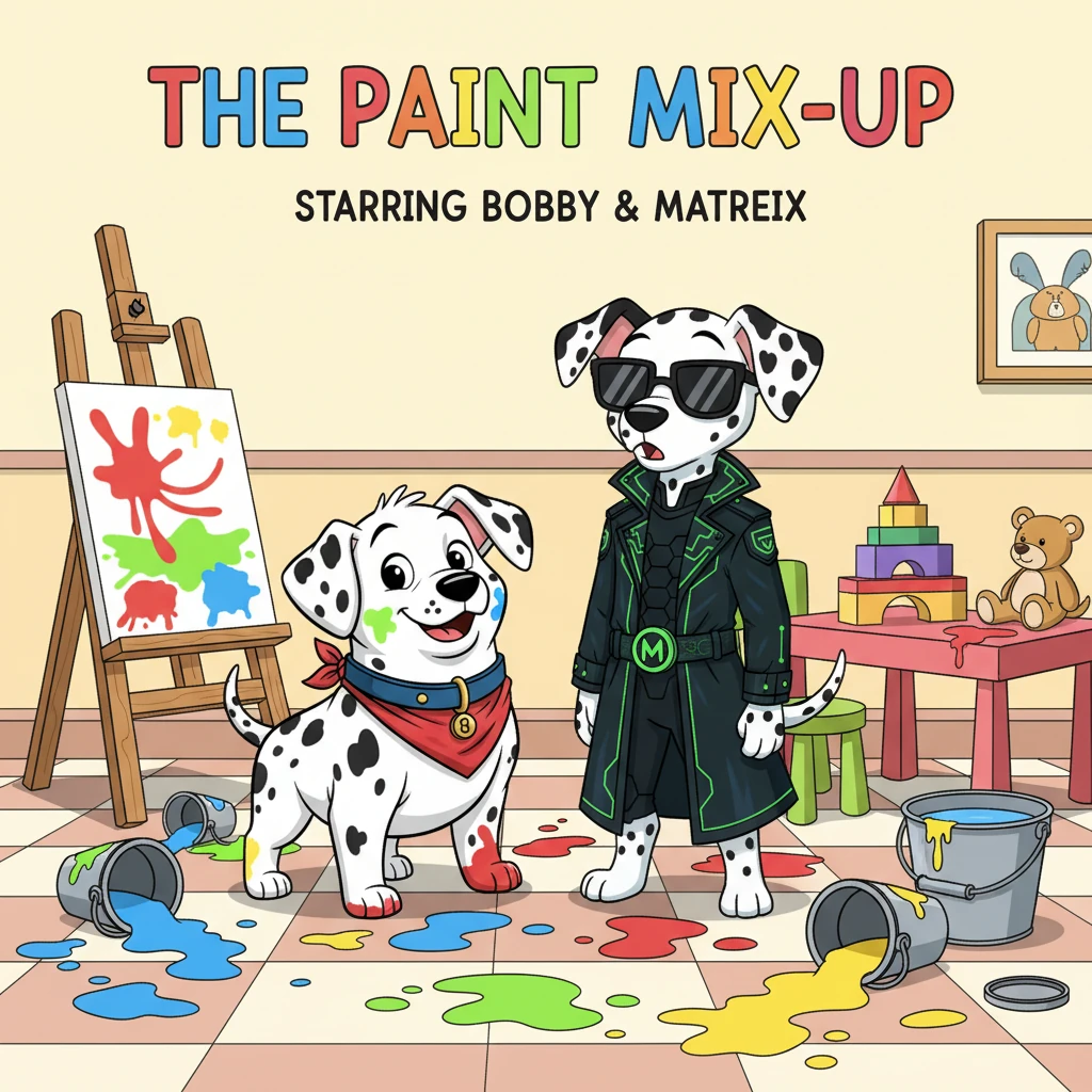 The Spotty Troublemakers: Bobby and Matrix - 动物故事