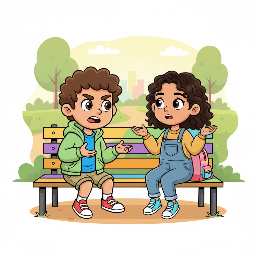 Raúl confides in his friend Leticia, who shares his frustration, feeling equally overwhelmed by the challenges of starting a career. They commiserate, both feeling like the world isn't designed for young people just beginning their professional journeys.