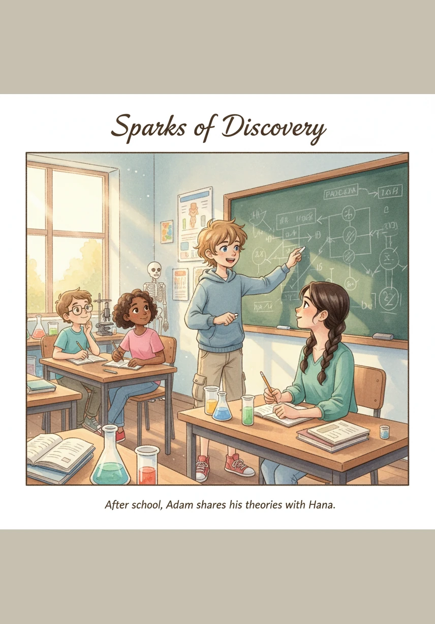 Adam and his best friend Maya were excited to try the colorful snacks from a roadside stall after school. While the food smelled delicious, Adam noticed the vendor was handling money and food with the same bare hands without washing them.