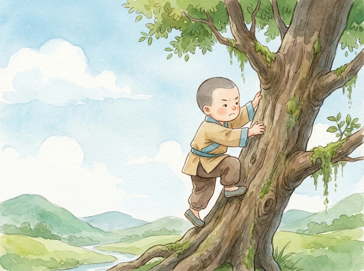 乐乐是一匹好奇的小马驹,他住在绿色的草地上。有一天,妈妈让他把一袋粮食送到河对岸的村庄。