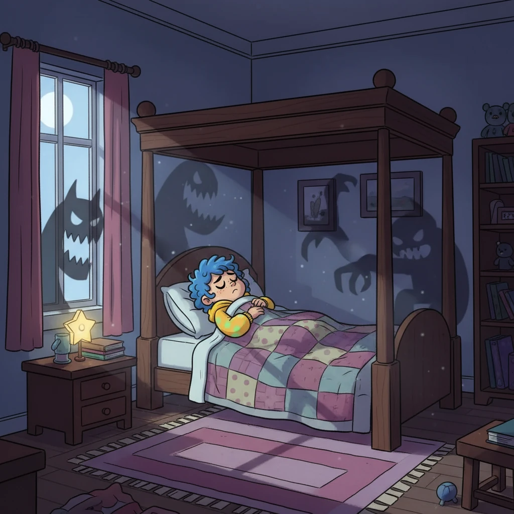 7 yaşında ümame adında bir kız çocuğu karanlıktan korkuyor. Macera ve sevimlilik dolu urkutmeyen öyküleyici bir hikaye yazar mısın - bedtime