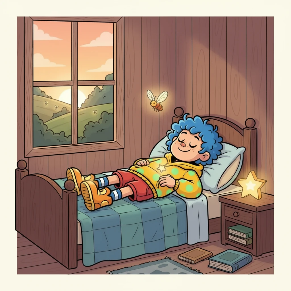 Güneş doğarken, Ümame ve ateş böceği evlerine döndüler. Ümame, artık karanlıktan korkmuyordu. Çünkü korkularıyla yüzleşmiş, cesaretini bulmuş ve en önemlisi, arkadaşlığın gücünü deneyimlemişti. Gülümsedi ve yatağına huzurla uzandı.