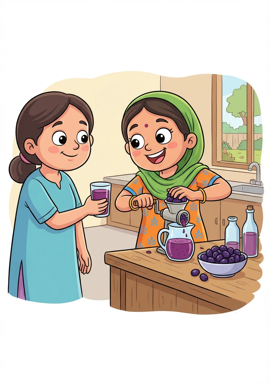 फिर, उसने जामुन का जूस बनाना सीखा, जो मधुमेह के रोगियों के लिए बहुत फायदेमंद होता है। अमृता ने इस जूस को अपने पड़ोसियों को भी पिलाया।