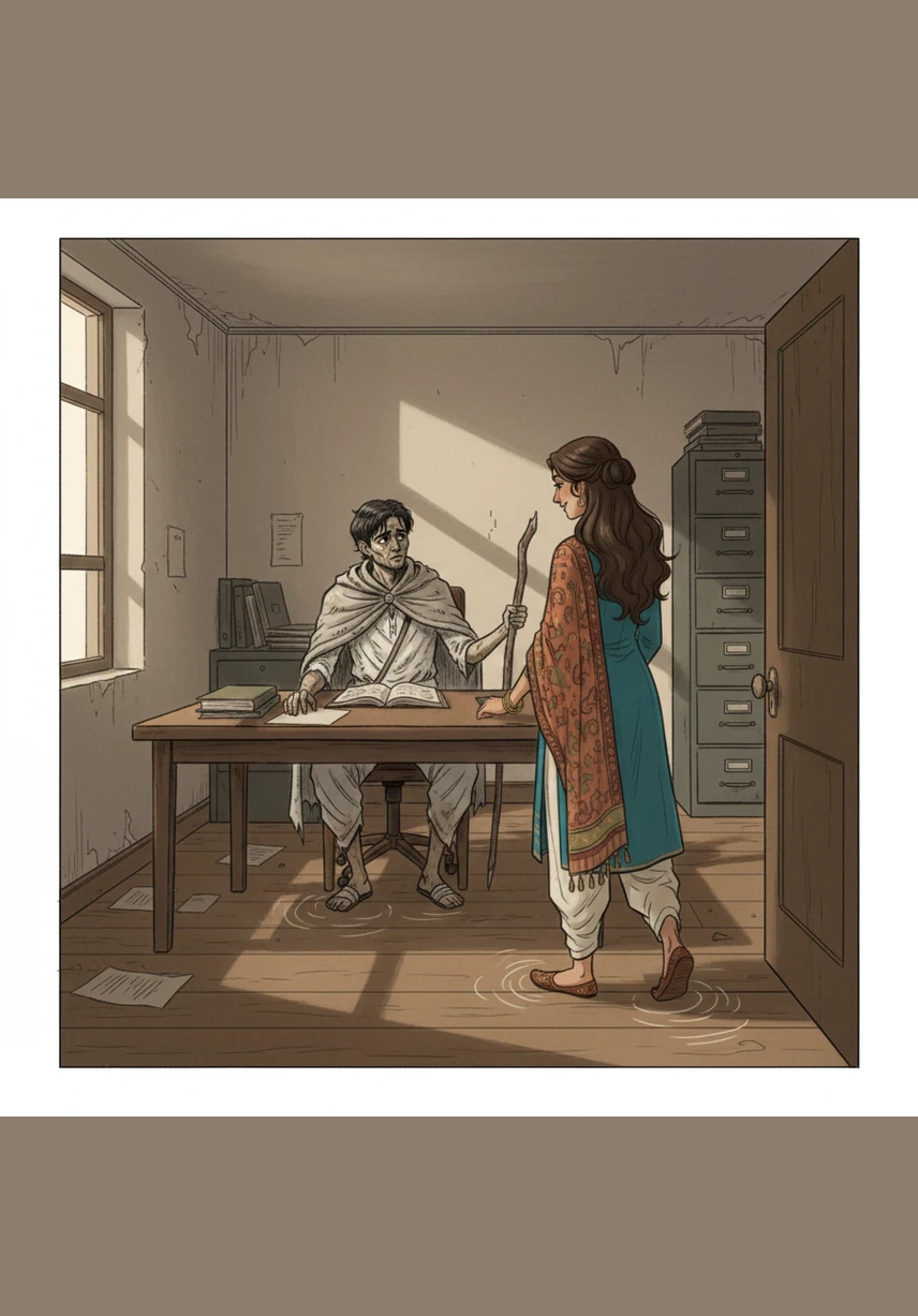 With a small, encouraging smile, Anjali turned to leave, her footsteps echoing softly in the nearly empty office. She left Rohan with the powerful reminder that knowing his rights was the first step toward changing his life for the better.