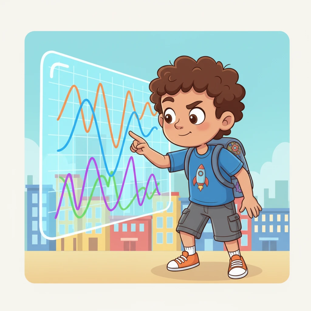 Next, Alex dives into technical indicators, drawing vibrant MACD lines and RSI waves, learning how they whisper clues about market trends.