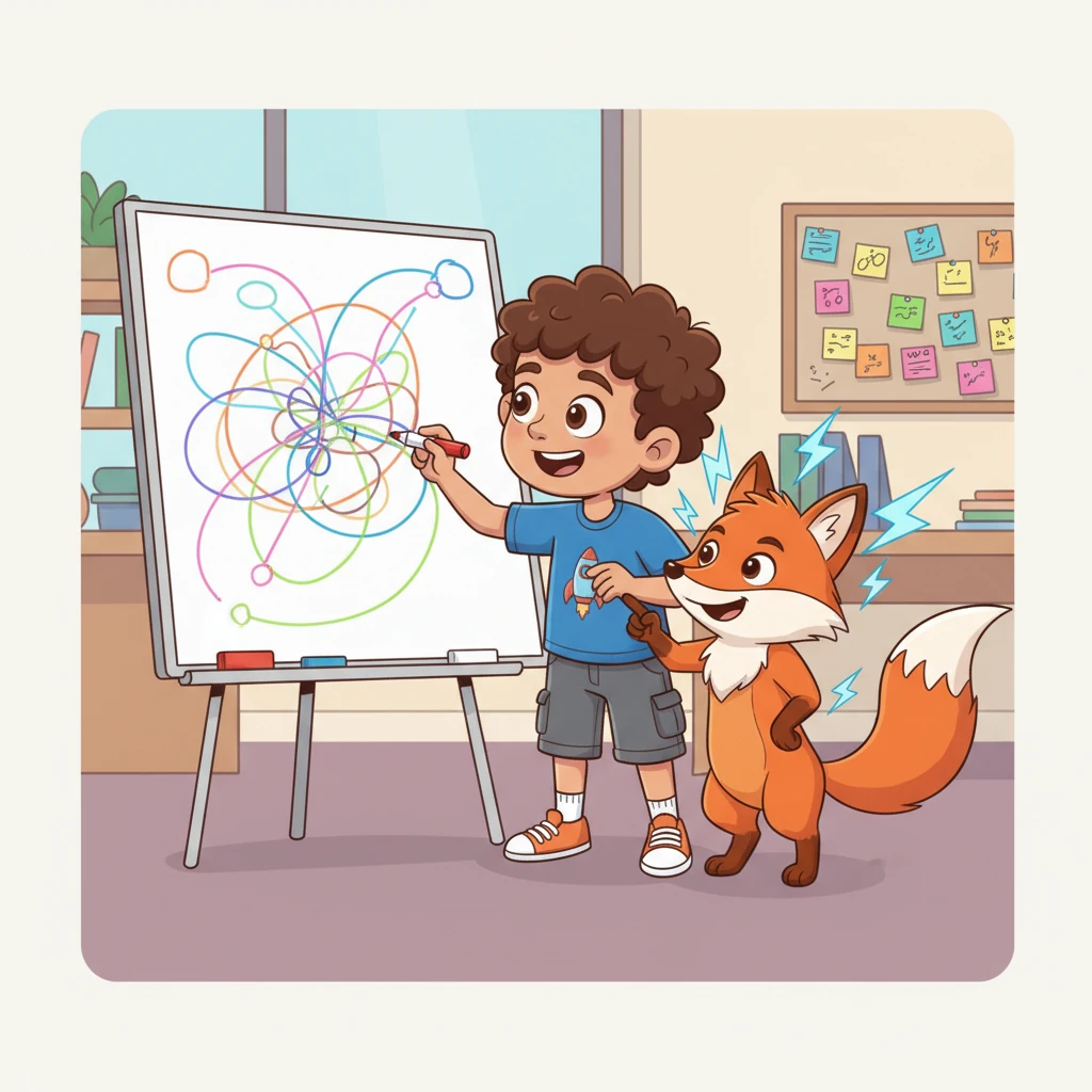 Finally, a speedy XGBoost model joins the team, represented by a quick-thinking fox, making rapid predictions with impressive accuracy.
