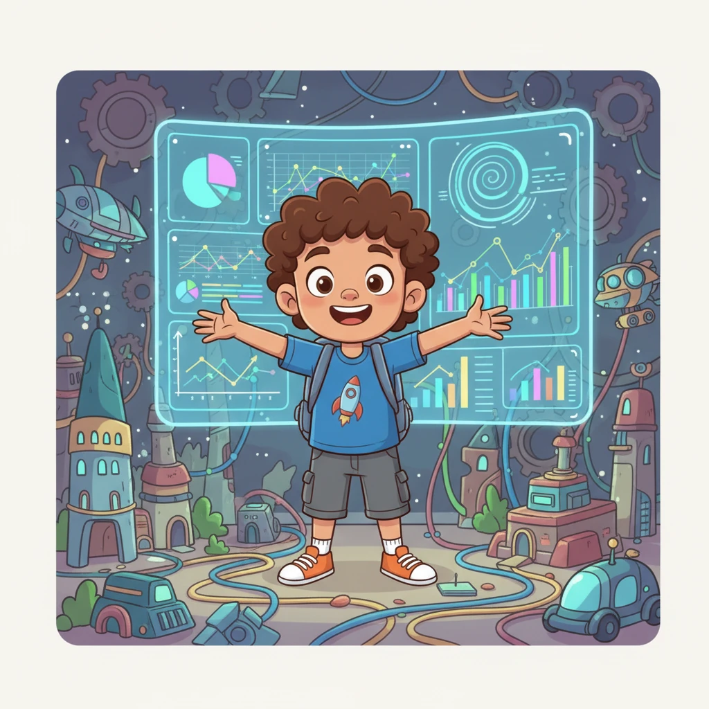 With all his models working in harmony, Alex proudly displays his prediction dashboard, a vibrant tapestry of future possibilities, feeling like a true crypto wizard.