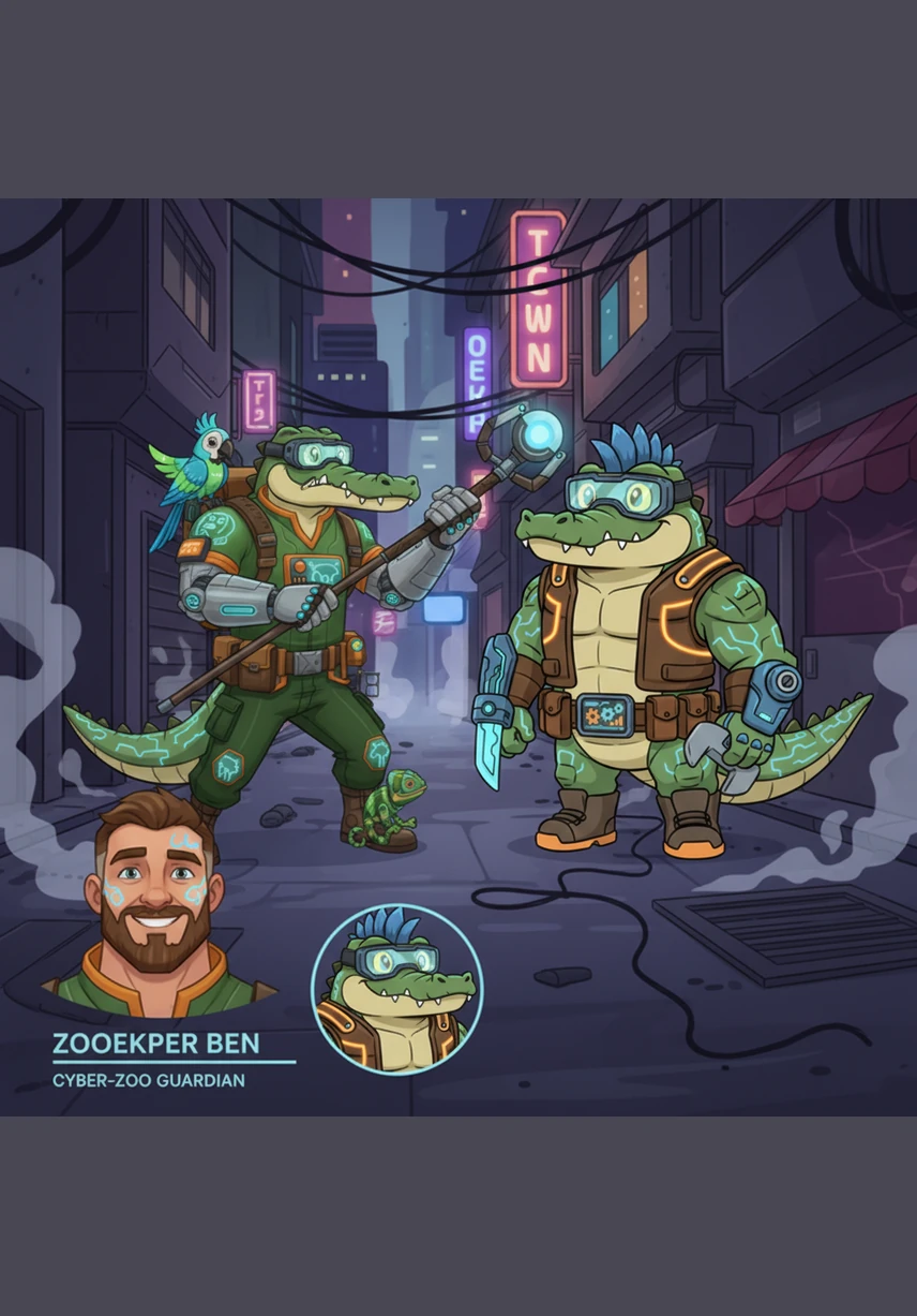 Zookeeper Ben smiled and pulled a small, glowing device from his pocket. It was a clever IoT sensor that could tell exactly how warm or cold the enclosure was with just one quick click.