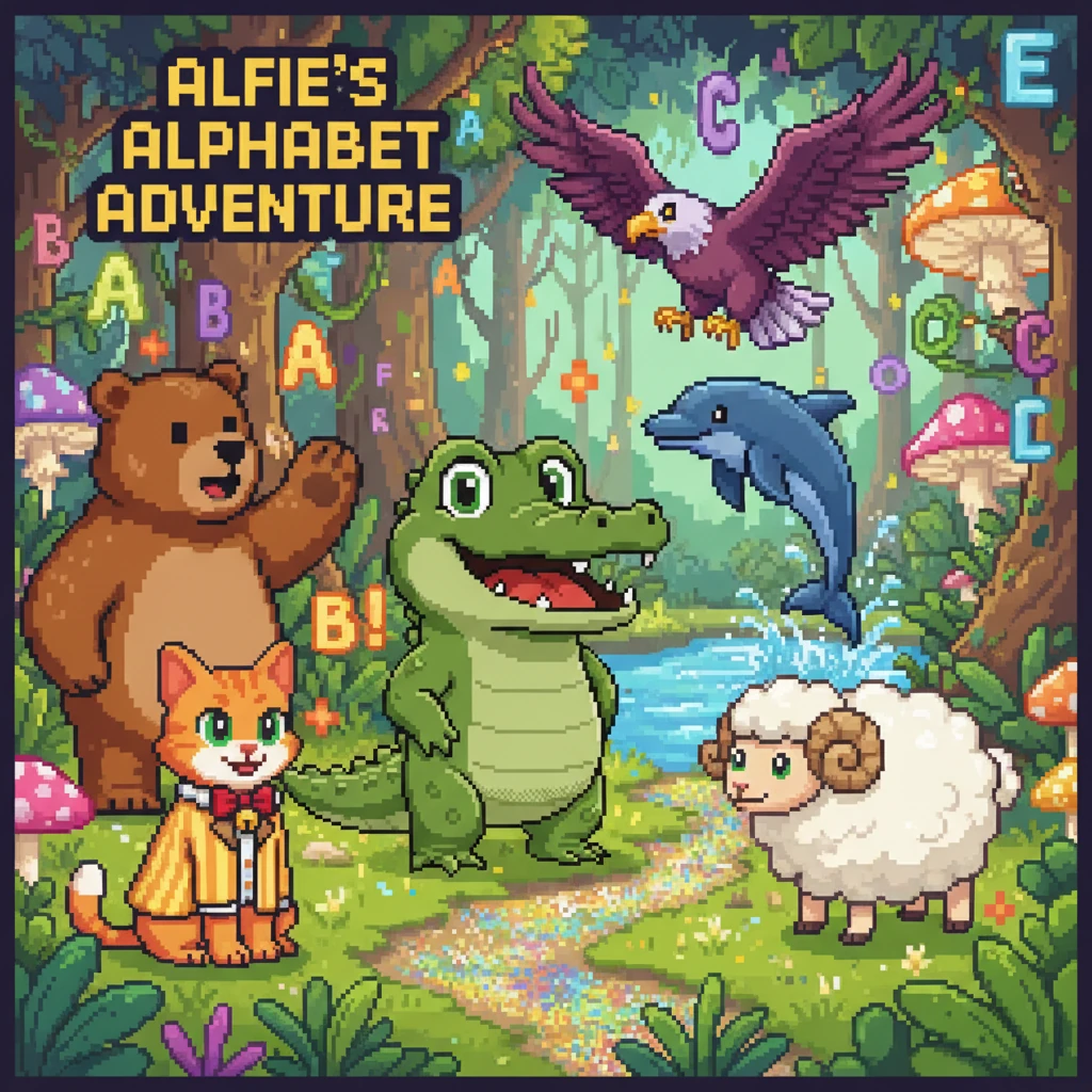 Alfie's Alphabet Adventure - educational