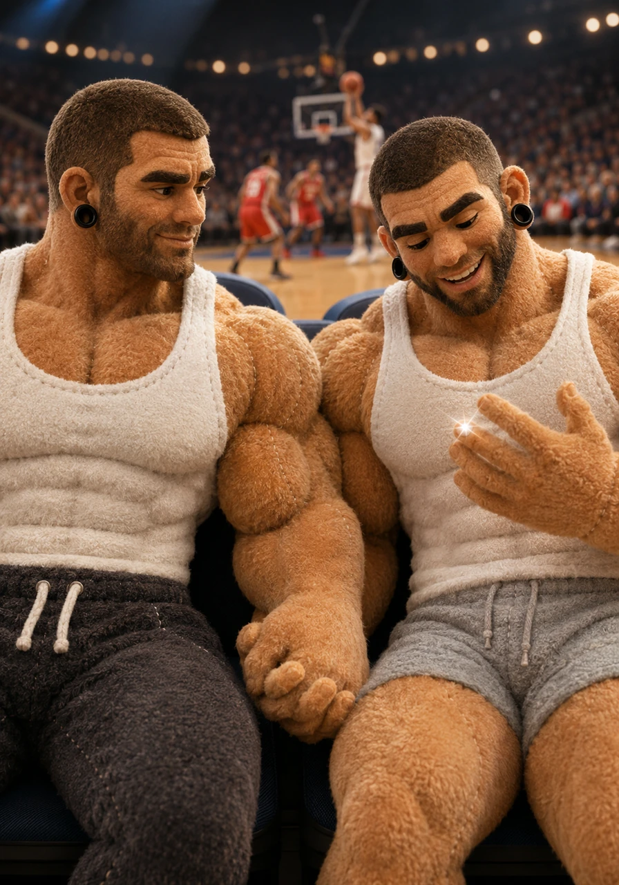 As the basketball game resumed with the home team taking a definitive lead, Marcus and Julian sat hand-in-hand, unable to wipe the smiles from their faces. Julian kept looking down at his new ring, admiring how it caught the bright arena lights. It was already an unforgettable night, but the real victory was the beautiful future they were about to build together.
