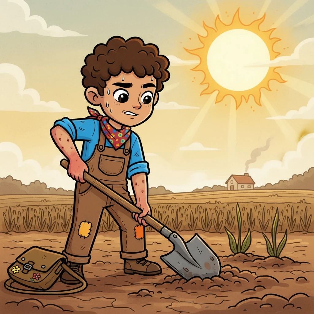 Days turned into weeks as Mateo toiled under the scorching sun. His muscles ached, his hands blistered, but he worked with unwavering determination. He sent money home to his family, his only solace in the harsh reality.