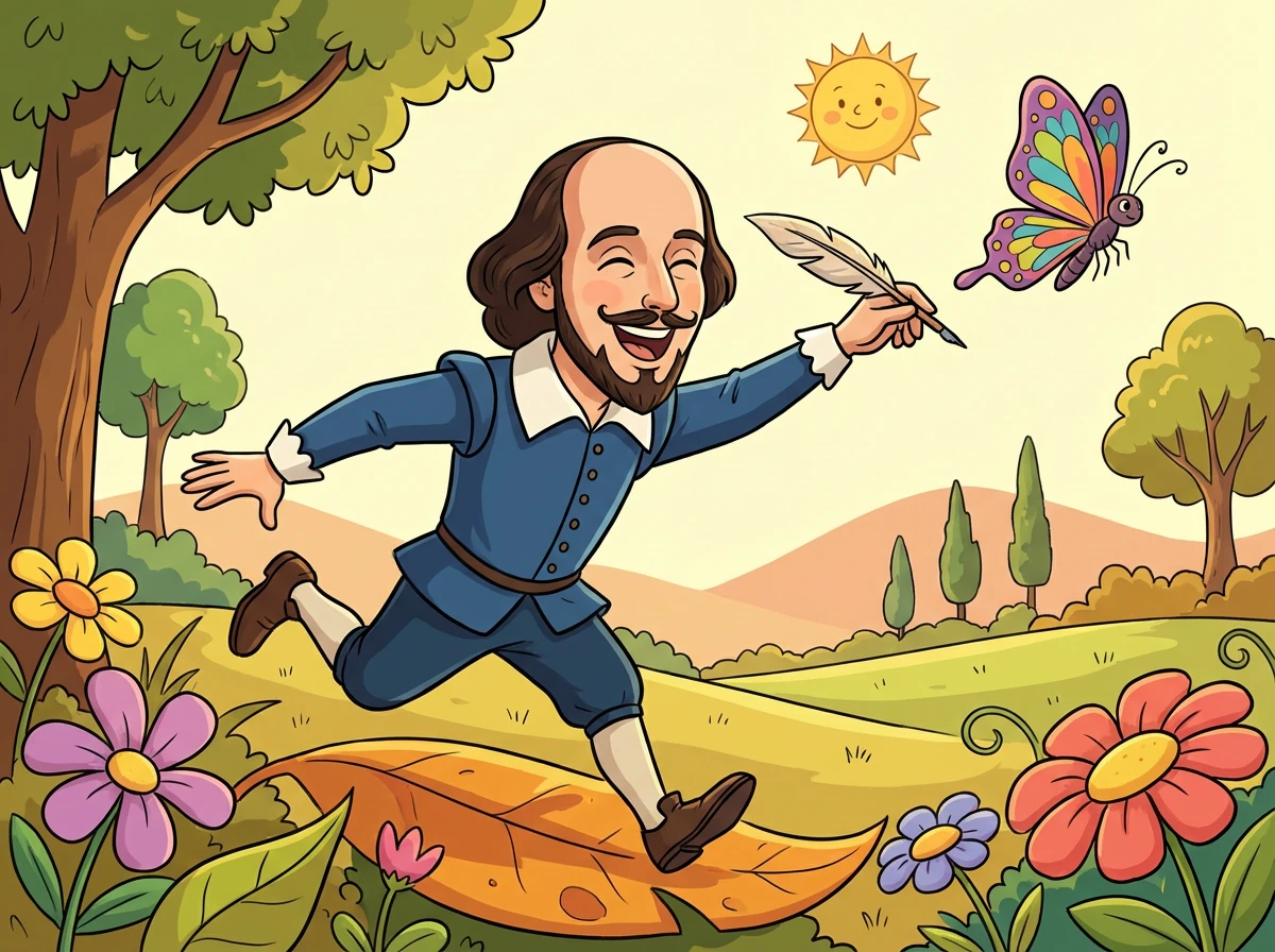 As William grew older, he left Stratford and ventured to London, a bustling city full of excitement and opportunity. He dreamt of becoming an actor.