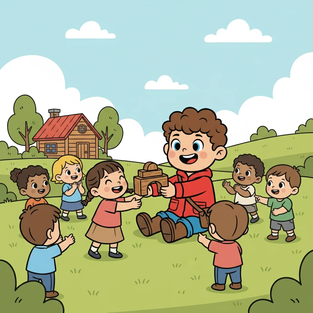 Ele encontrou um grupo de crianças órfãs, dedicando seu tempo a ajudá-las. Ricardo descobriu o prazer de doar e compartilhar.