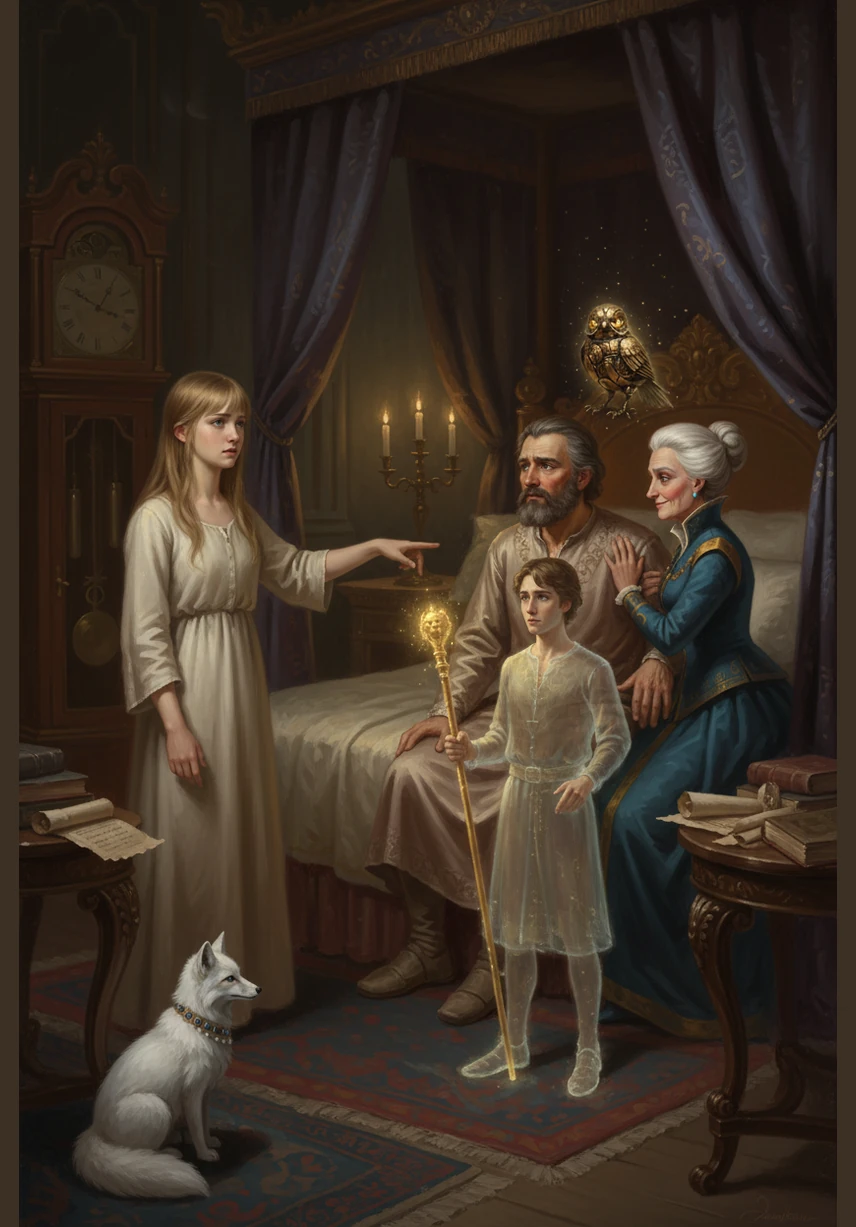 Eva admitted she had hardly closed her eyes, complaining that something small and hard had bruised her delicate skin all through the night. The Queen smiled, knowing that only a true princess could be sensitive enough to feel a tiny pea through forty layers of bedding.