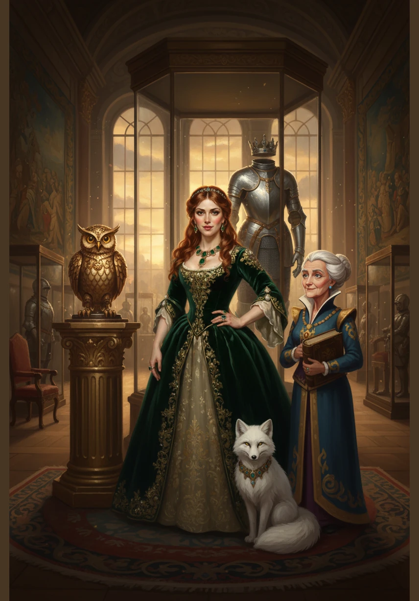 With her royal status proven beyond a doubt, Eva was welcomed into the palace with great joy and a grand celebration. The famous pea was placed inside a golden glass case in the royal museum, where it remains to this day as a testament to her incredible story.