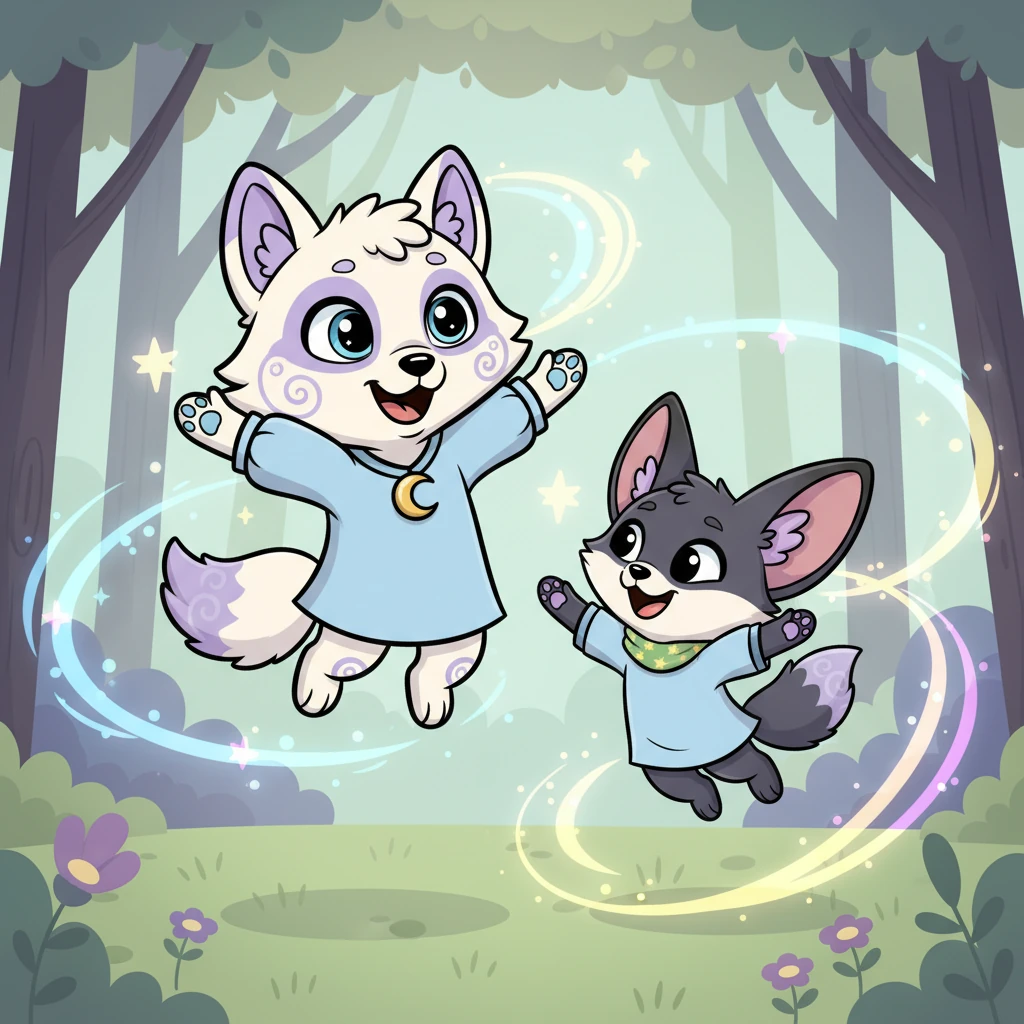 Lila percebeu que as suas cores únicas não a tornavam estranha, mas especial. Elas a ajudaram a fazer um novo amigo e a trazer luz e alegria para um lugar que antes parecia escuro e solitário. Ser diferente era maravilhoso!