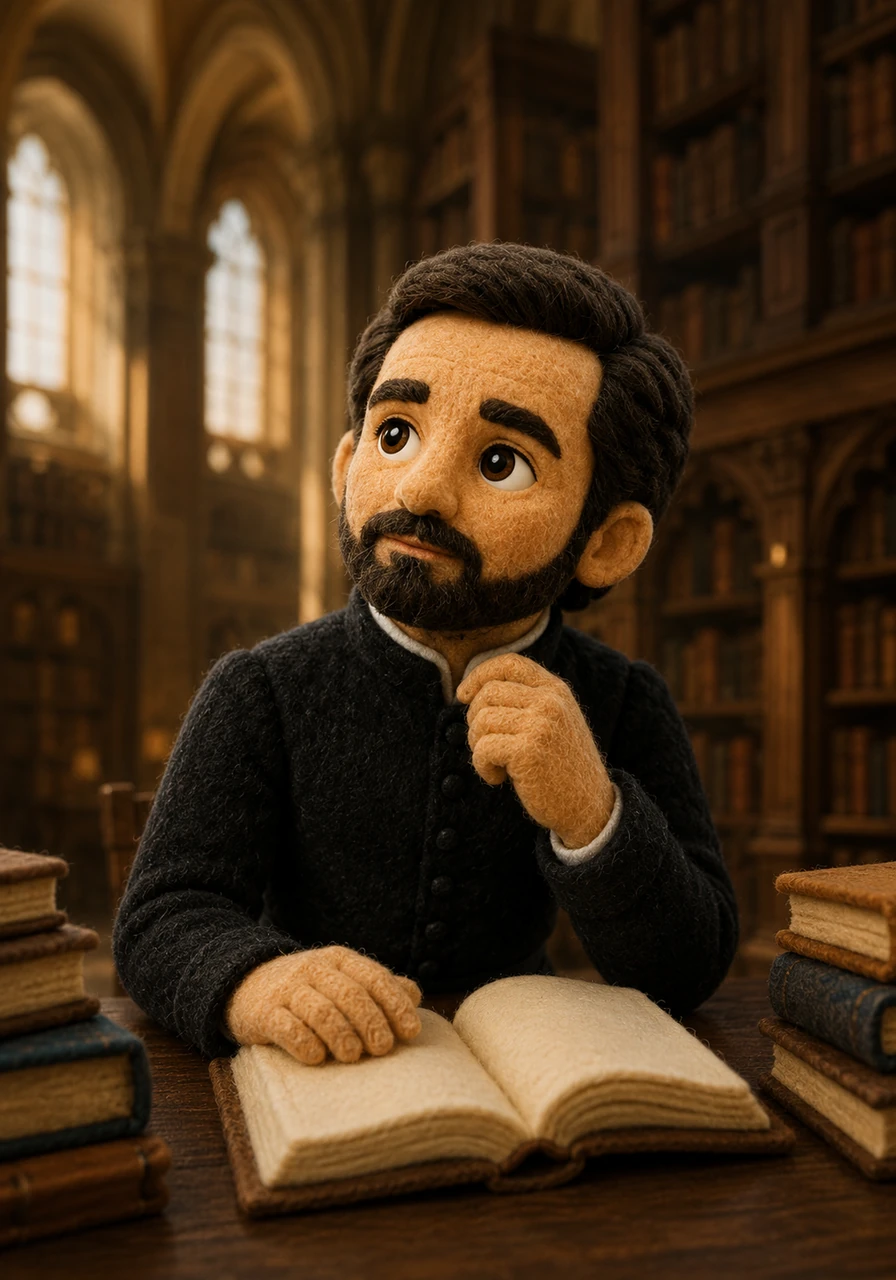 His thirst for knowledge led him to Europe for his studies. There, amidst the grand libraries and vibrant cities, he read about liberty and equality, ideas that sparked a deep yearning within him for his own people's freedom back home.