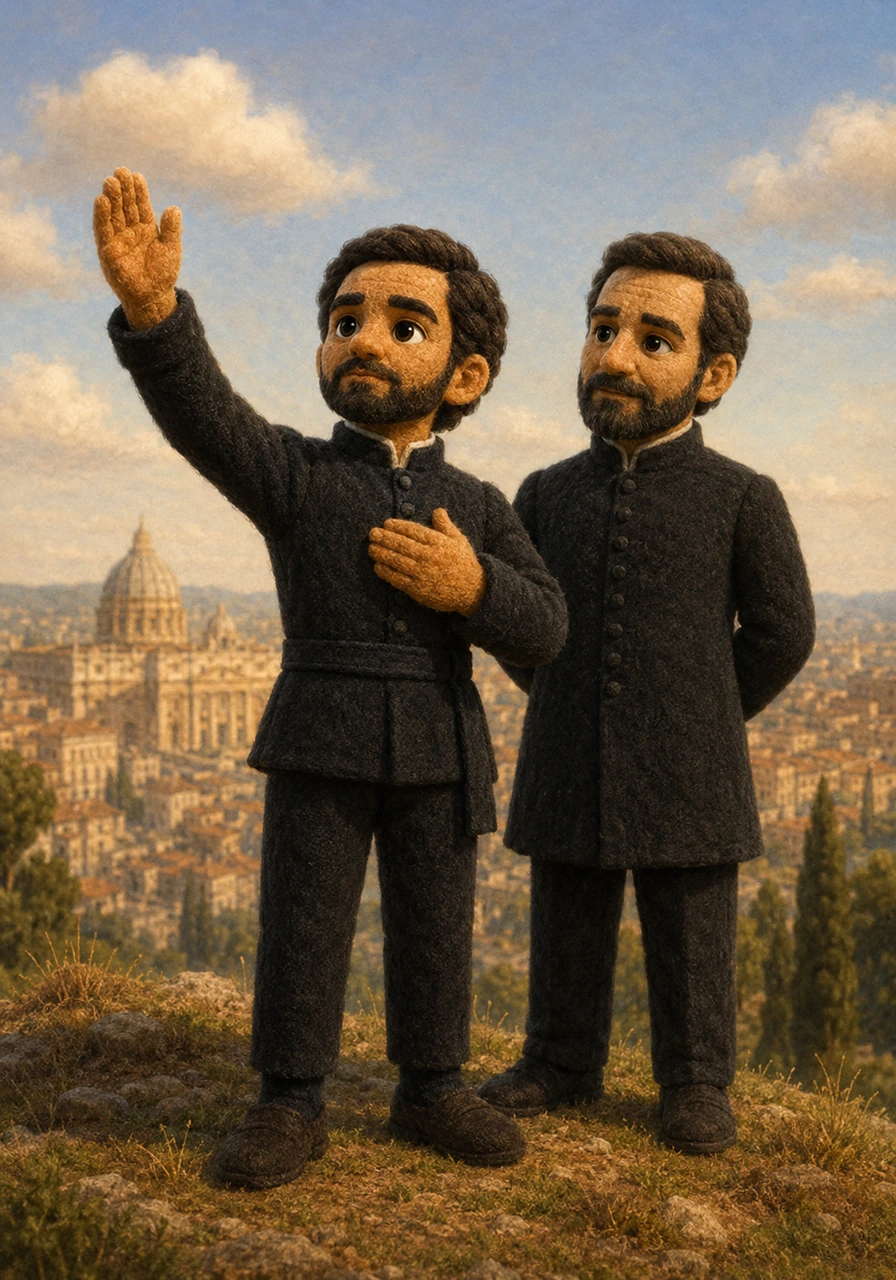 Standing atop a sacred hill in Rome, Simón made a solemn vow. In the presence of his friend, he swore to never rest until his homeland was free from Spanish colonial rule, dedicating his life to this noble cause.