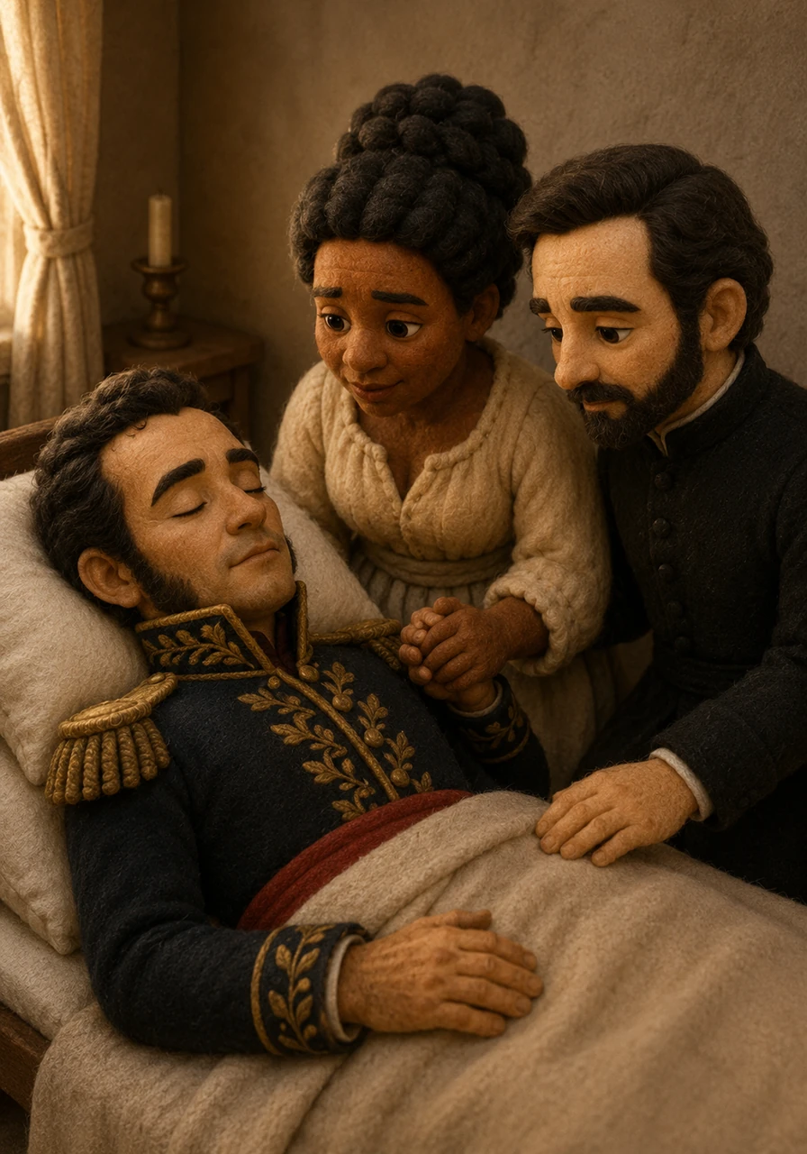 Simón Bolívar, the man who dreamed of a free and united South America, passed away at a relatively young age. His legacy, however, lives on, inspiring generations with his courage, ideals, and the enduring quest for freedom and unity.