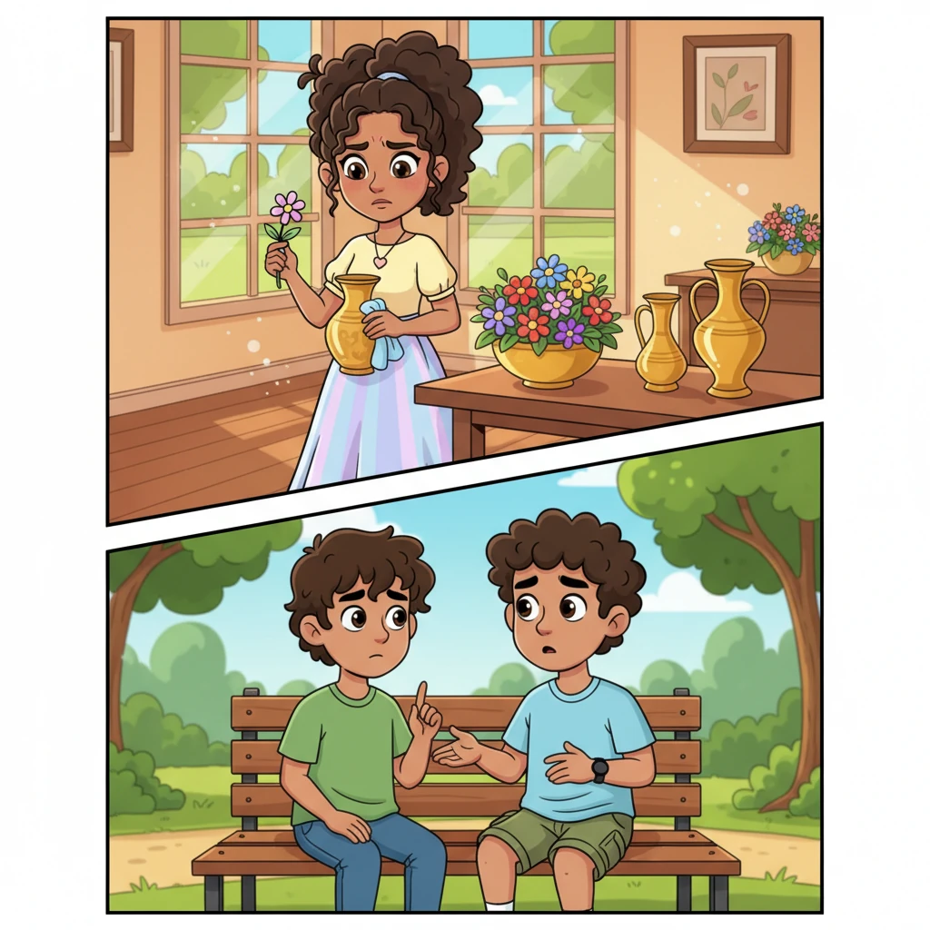 Days before the wedding, Anjuly found solace in her immaculate household chores, meticulously polishing brassware and arranging flowers, her mind a whirlwind of anxiety. Meanwhile, Ryan confided in his best friend, his brow furrowed with apprehension about marrying someone he barely knew. Both wrestled with their own fears, each alone in their uncertainty.