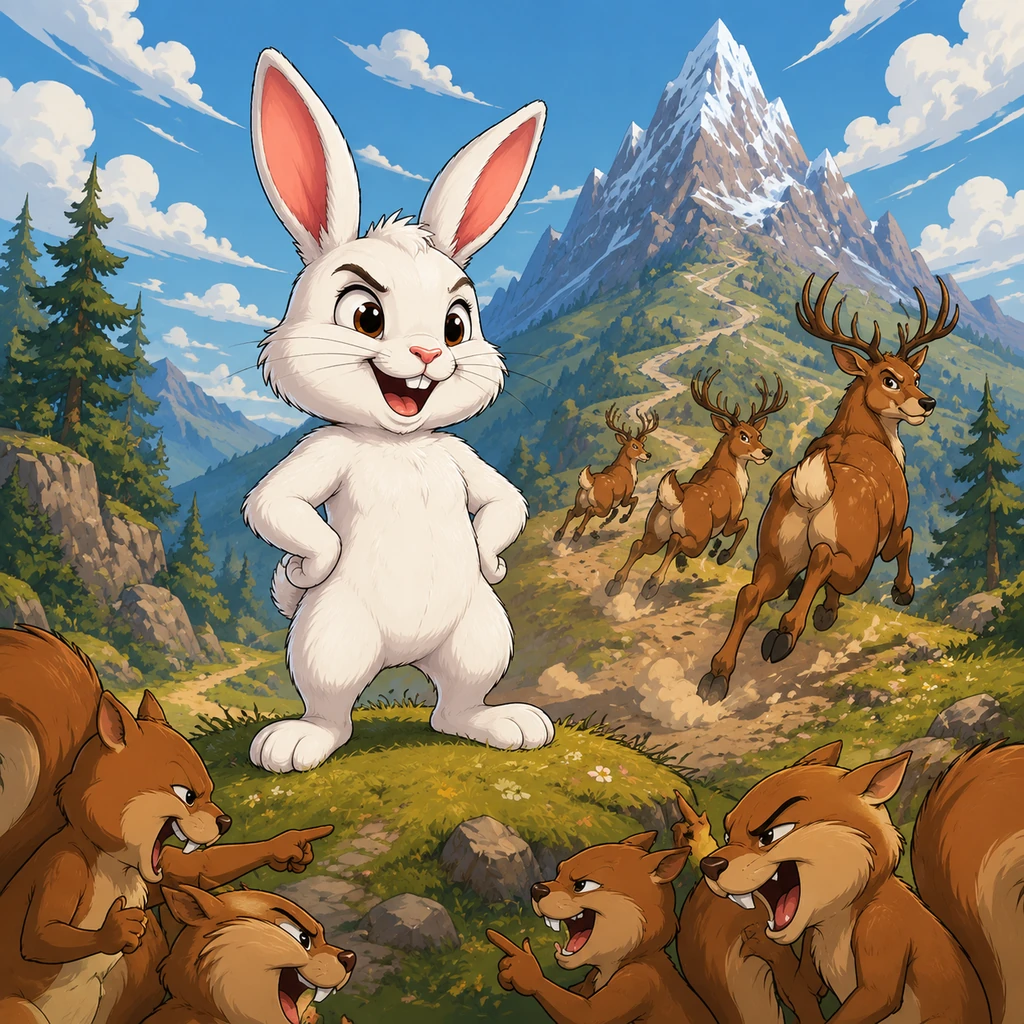 Pinpin le Lapin aux Grands Rêves