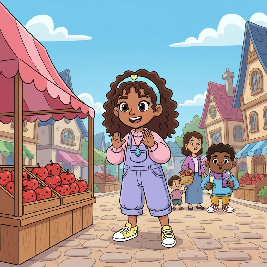 In the bustling town of Glimmerbrook, lived a curious child named Lumi, whose eyes missed nothing. She loved watching people, their varied expressions a constant source of wonder. Every day was an adventure of observation for Lumi.