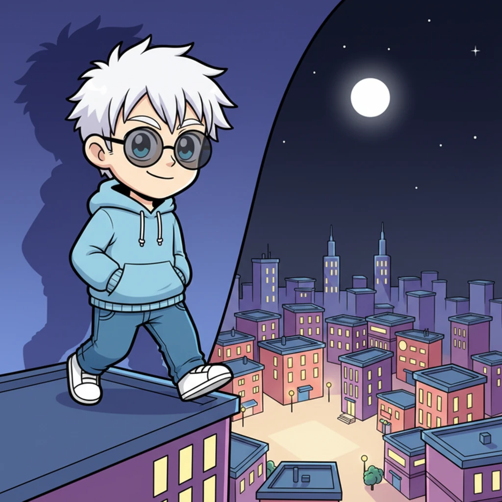 With a determined glint in his eyes, Gojo descends from the shadows, not as a full participant, but as a silent, unpredictable force. He walks towards the heart of the city, ready to subtly guide events, to protect the innocent, and to confront those who threaten peace, all while keeping his true powers largely veiled. The Holy Grail War is about to get a lot more interesting.