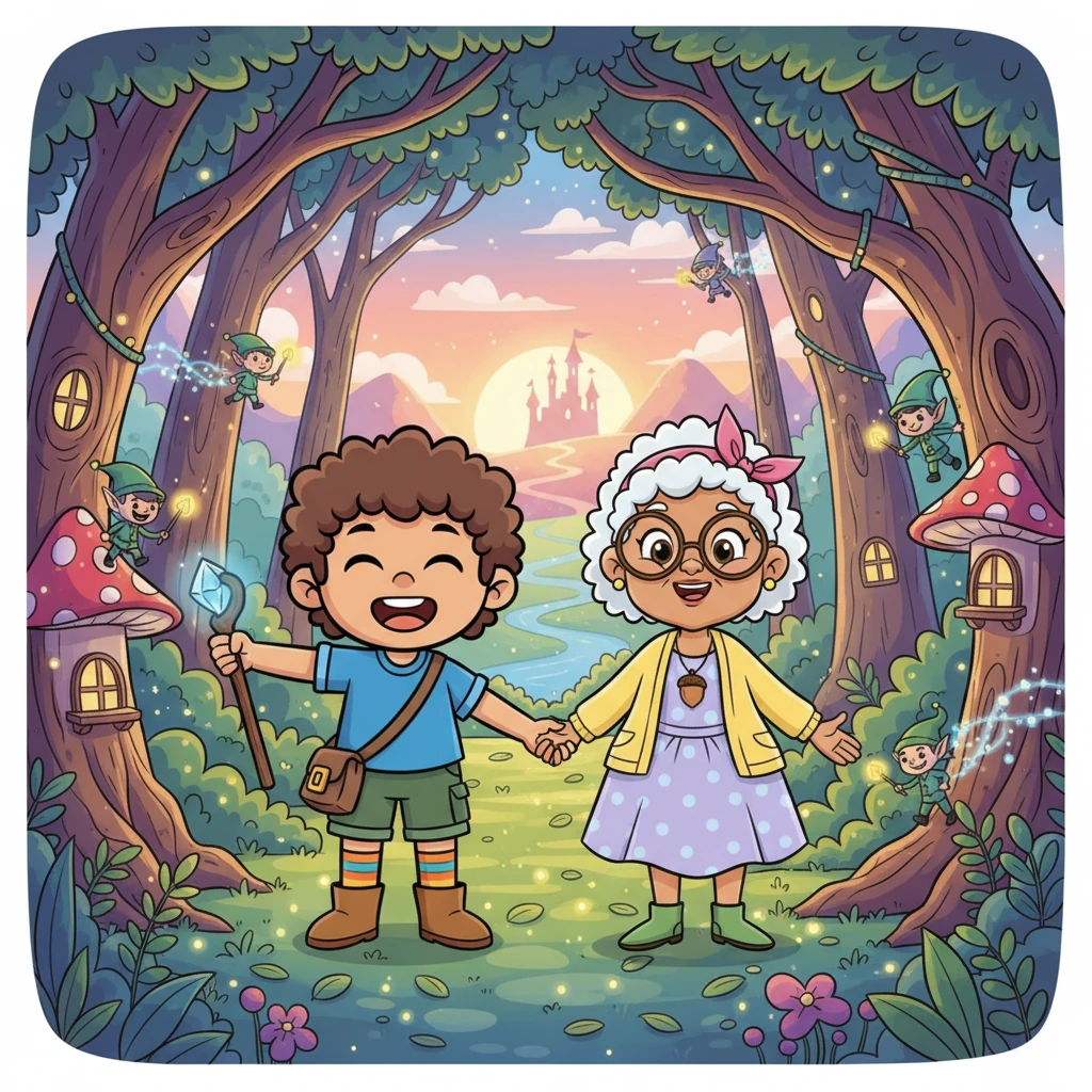 Ollie and George's Magical Wood Adventure