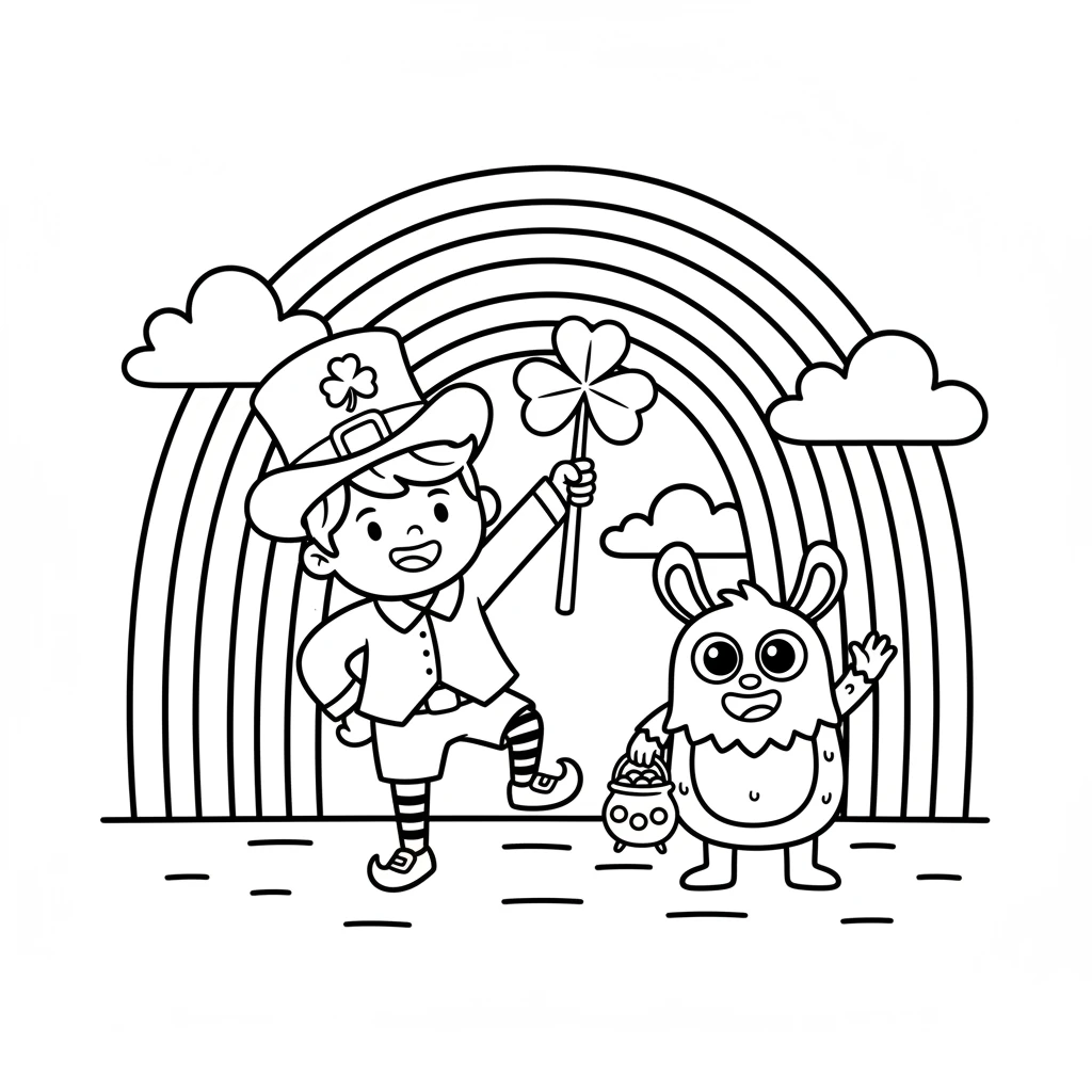 st patrick s day coloring pages
