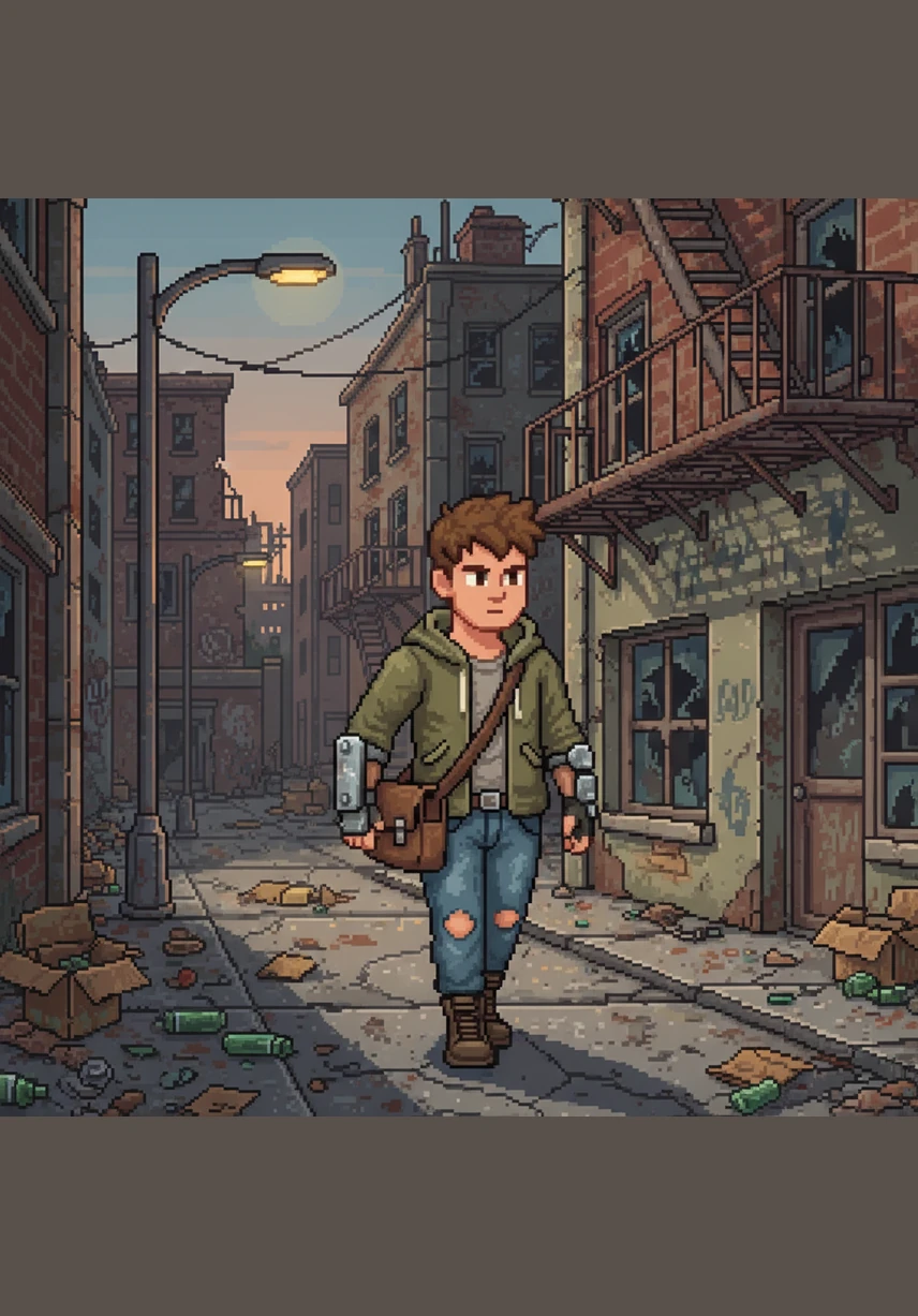 He moves through the neighborhood with a calculated rhythm, always aware of the space behind him and the exits ahead. Every step is a lesson in awareness, a skill honed by years of watching the shadows move and learning who to trust.