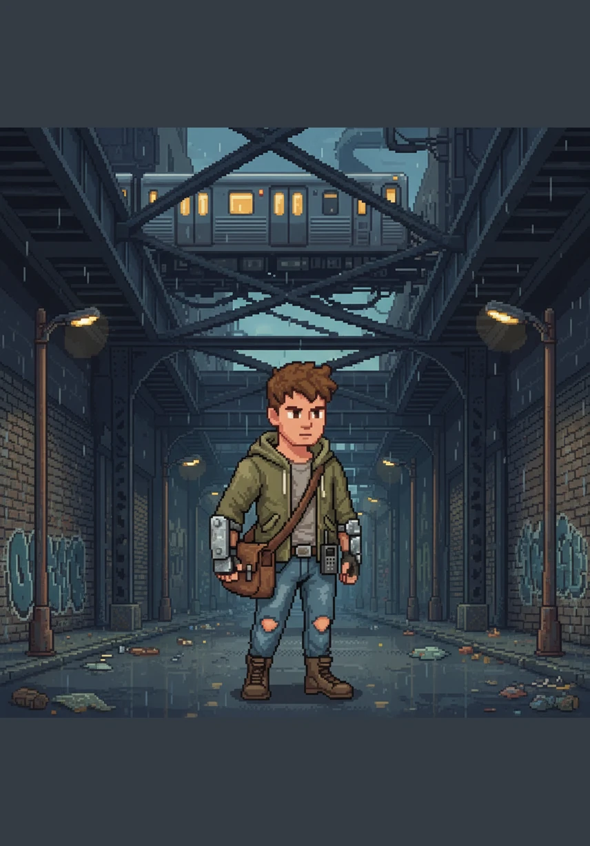 Under the heavy pressure of the city’s expectations, Marcus finds himself at a crossroads where one wrong move could change everything. Instead of folding under the weight, he stands taller, his resolve hardening like the steel of the L-train tracks above.