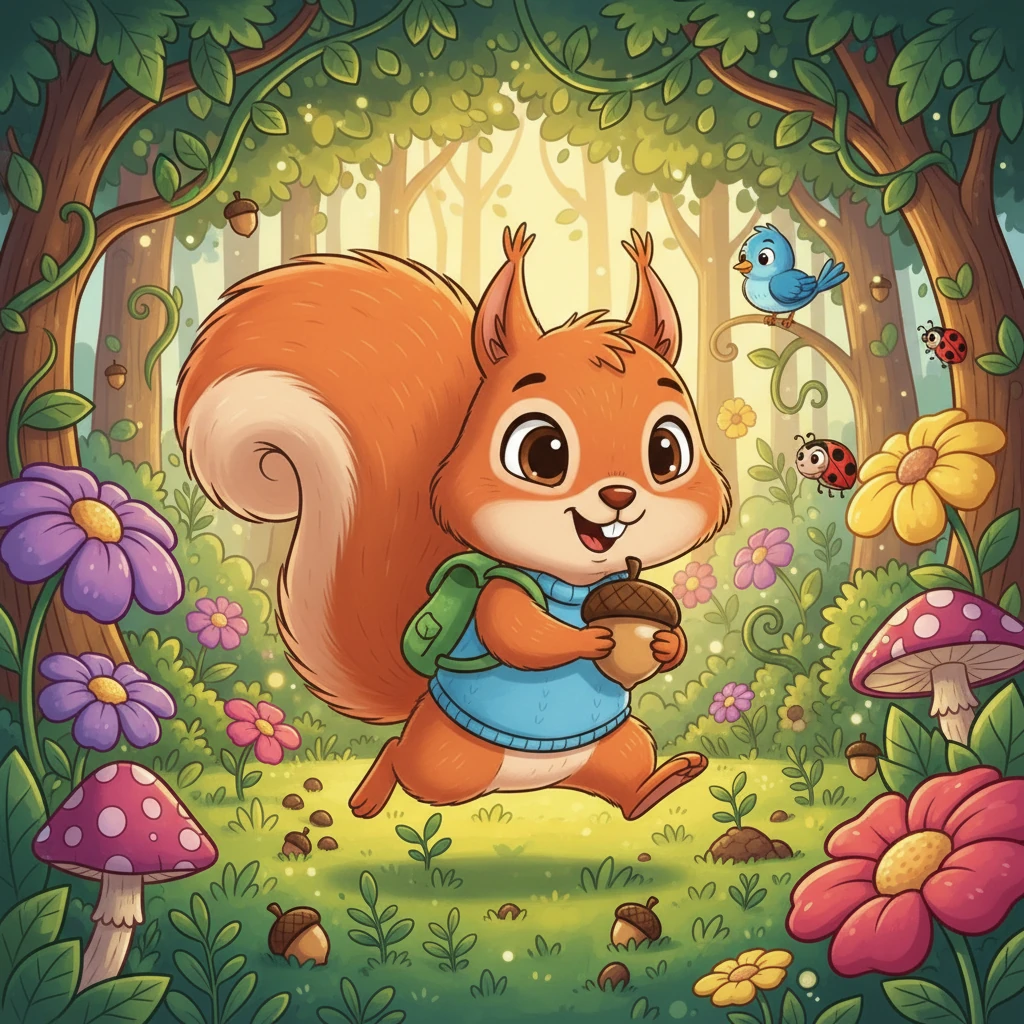 Rubi, the Red Squirrel of Suba