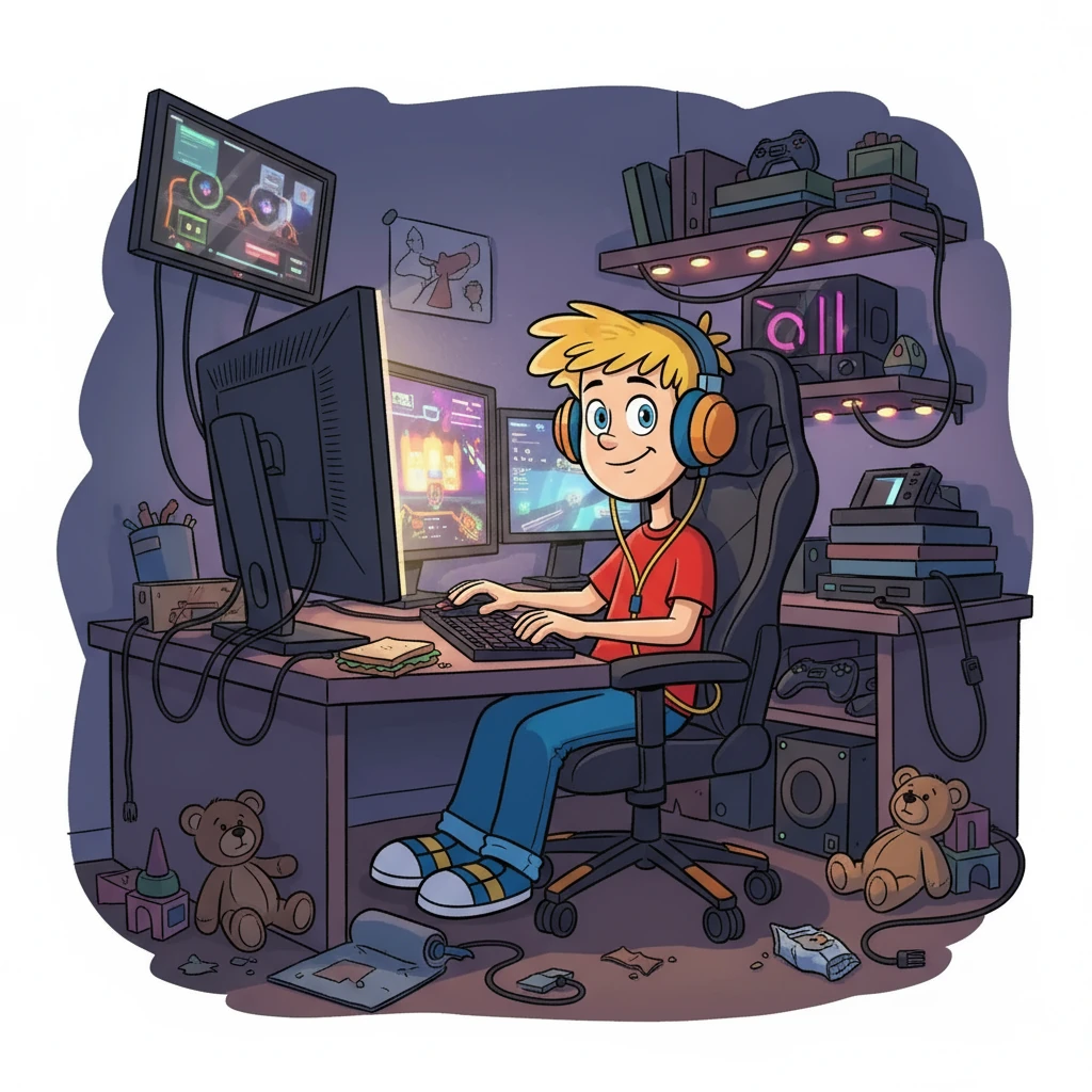 Андрюша и зависимость от игр - growth