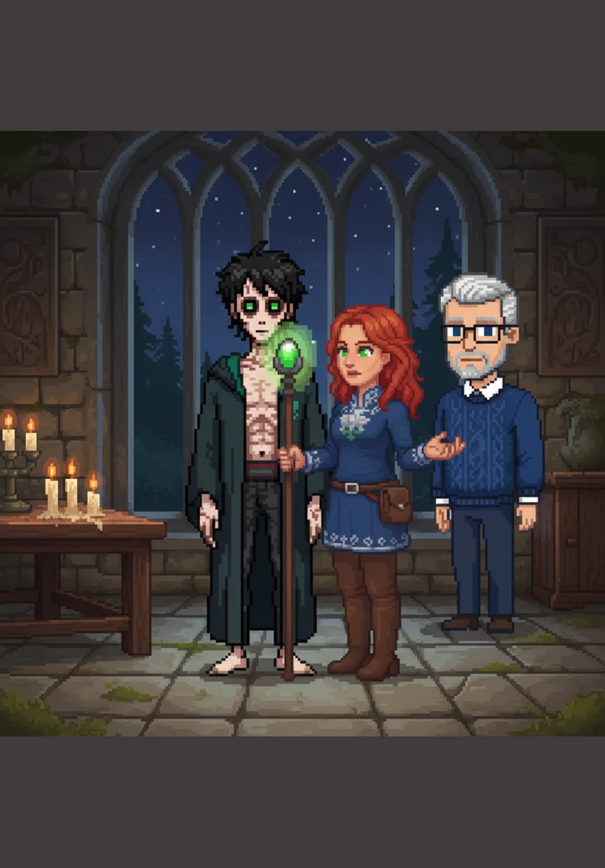 Åren på Hogwarts blev en lång vandring i skuggorna där Harry möttes av hånfulla ord och fysiska knuffar från elever som föraktade hans elevhem. Utan en enda vän att luta sig mot drog han sig undan i bibliotekets mörkaste hörn, en tyst profil som ingen verkar vilja kännas vid eller hjälpa.