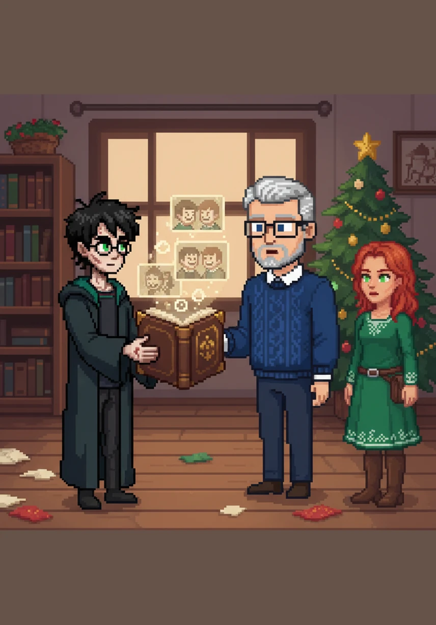 Inför jullovet lade Harry alla sina sista besparingar på en speciell julklapp till Charles, en vacker fotobok fylld med rörliga bilder från deras tidigaste barndom. Han hoppades innerligt att denna gåva skulle påminna hans bror om deras band och kanske äntligen ge honom den bekräftelse han så desperat törstade efter.