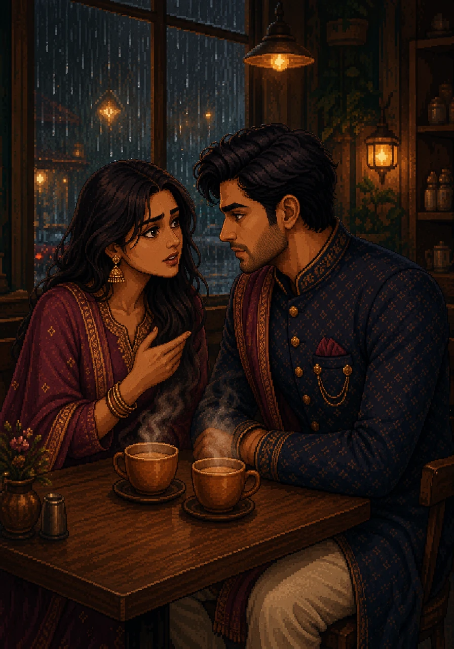The secret meetings begin in quiet, rain-slicked cafes where the steam from their chai veils their whispered conversations from the world. Kabir listens to Amara’s dreams of art and travel, things Arjun has long dismissed as mere whims. In these stolen moments, the boundaries of her structured life begin to blur into a haze of excitement and guilt.