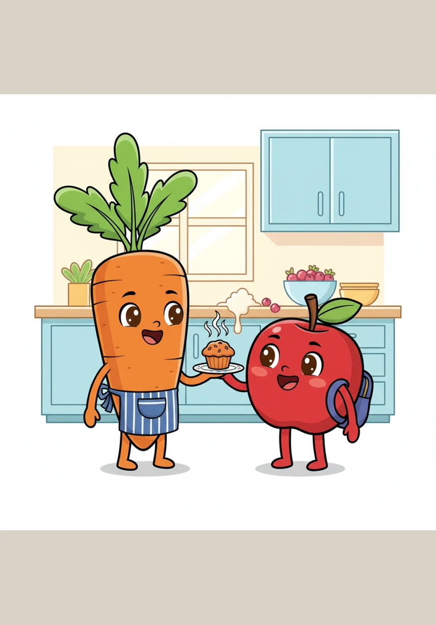 هز 'جَزَّار' رأسه نافياً وأثنى على أمانة صديقه 'تُفَّاح'، مشجعاً إياه على مواصلة البحث لمساعدة الشخص الذي فقد مدخراته وتأمين طعامه.