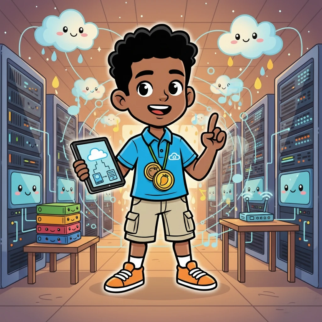 Now came the challenge! Auntie Blossom and her crew had to create a hybrid storage plan. They needed a system that combined the safety and accessibility of cloud storage with the quick access of local storage. This plan would ensure Island Treats was always ready, rain or shine, to serve up delicious smoothies.