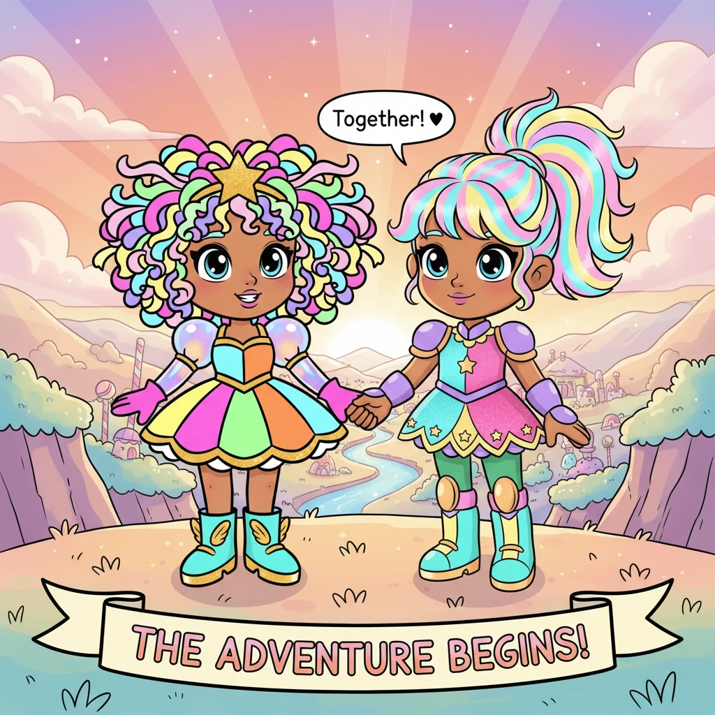 With a newfound friend and a shared mission, Maya and Candy stood tall, ready to face any challenge. Hand in wing, they looked towards the horizon, th