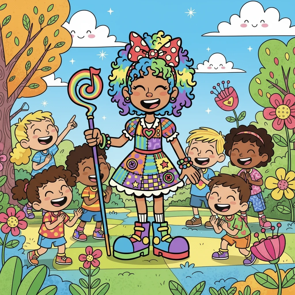 As they shared their worries, a sense of understanding bloomed. They laughed, they listened, and they realized that their differences were what made them special. They were all unique, and that was wonderful!