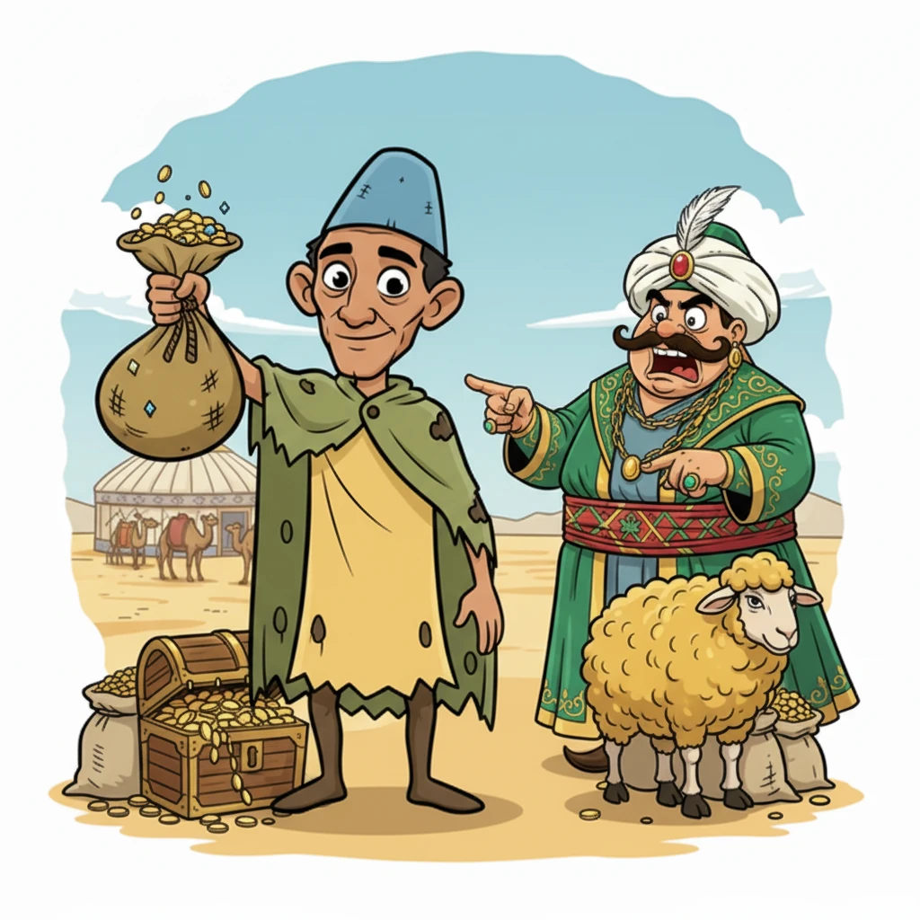 The Adventures of Aldar Kose: The Wise Trickster - fairy-tale