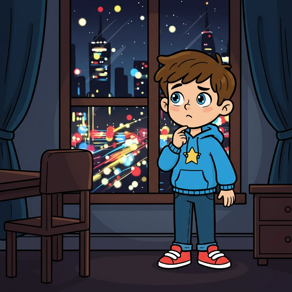 Ethan, a teenager in bustling Chicago, stared out his window, the city lights blurring into streaks of color. He felt a strange sense of déjà vu, a feeling he couldn't quite place. He often felt like he was living in someone else's life.