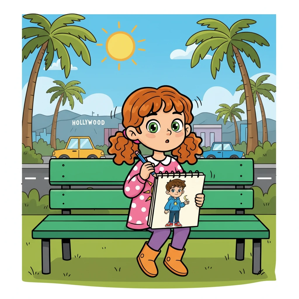 Olivia, in sunny Los Angeles, sketched in her notebook, a familiar face appearing in her latest drawing. The face was of a boy she'd never met, yet somehow knew. She felt an inexplicable connection, like a missing piece of herself.